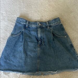 Denim Mini Skirt